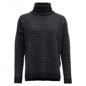 блуза,дамски,пуловери,дамски,плетени,дрехи,devold,of,norway,sørisen,wool,high,neck,sweater,ink,grey,(black)