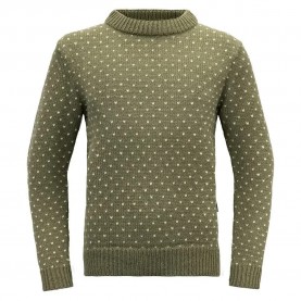 блуза,мъжки,пуловери,devold,of,norway,sørisen,wool,sweater,lichen,offwhite,(green)