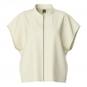 блуза,дамски,пуловери,дамски,плетени,дрехи,pieces,chilli,full,zip,sweater,beige,(white,pepper)