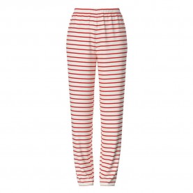 панталони,дамски,панталони,pieces,chilli,straight,stripe,pants,red,white,(cloud,dancer,stripes,poppy,red)