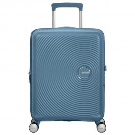 куфари,american,tourister,soundbox,spinner,55,20,tsa,35.5l,trolley,bag,blue