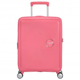 куфари,american,tourister,soundbox,spinner,55,20,tsa,35.5l,trolley,bag,pink