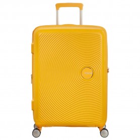 куфари,american,tourister,soundbox,spinner,67,24,tsa,81l,trolley,bag,golden,yellow,(yellow)