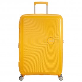 куфари,american,tourister,soundobx,spinner,77,28,tsa,97,110l,trolley,bag,golden,yellow,(yellow)