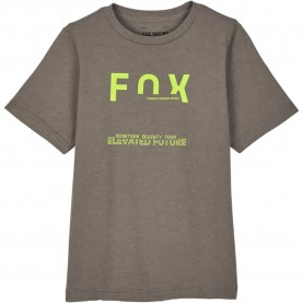 тениска,детски,тениски,fox,racing,intrude,prem,short,sleeve,t,shirt,heather,graphite,(brown)