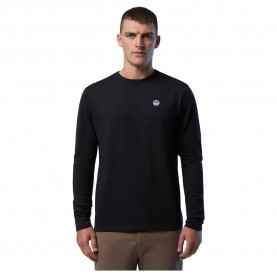 тениска,мъжки,тениски,north,sails,basic,bollo,long,sleeve,t,shirt,black,(black)