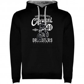 суичър,мъжки,пуловери,kruskis,dragsters,hoodie,black,grey,(black)
