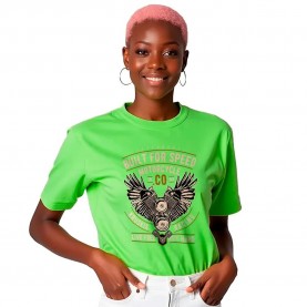 Тениска Kruskis Live Free short sleeve T-shirt - Green (Light Green) тениска,дамски,тениски,kruskis,live,free,short,sleeve,t,shirt,green,(light,green)