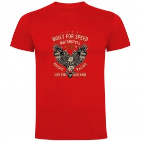 тениска,мъжки,тениски,kruskis,live,free,short,sleeve,t,shirt,red