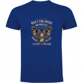 тениска,мъжки,тениски,kruskis,live,free,short,sleeve,t,shirt,royal,blue,(blue)