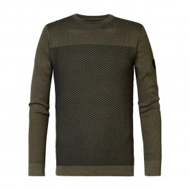блуза,мъжки,пуловери,petrol,industries,kwr212,sweater,green,(army,green)