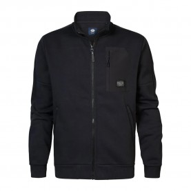блуза,мъжки,пуловери,petrol,industries,swc307,full,zip,sweatshirt,black