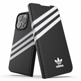 Adidas Booklet Pu iPhone 13 Pro13 6.1 47112 phone case - Clear (Black / White) други,аксесоари,adidas,booklet,pu,iphone,13,pro13,6.1,47112,phone,case,clear,(black,white)