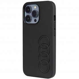 Audi Synthetic Leather iPhone 13 Pro13 6.1 Autpupcip13Pttd1Bk phone case - Clear (Black) други,аксесоари,audi,synthetic,leather,iphone,13,pro13,6.1,autpupcip13pttd1bk,phone,case,clear,(black)
