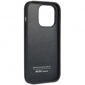 Audi Synthetic Leather iPhone 14 Pro 6.1 Autpupcip14Pttd1Bk phone case - Clear (Black) други,аксесоари,audi,synthetic,leather,iphone,14,pro,6.1,autpupcip14pttd1bk,phone,case,clear,(black)