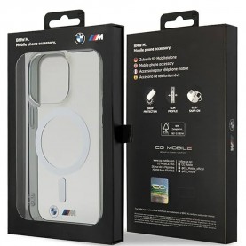 Bmw Etui Bmhmp14Lhcrs iPhone 14 Pro 6.1 Ring phone case - Clear (Transparent / Silver) други,аксесоари,bmw,etui,bmhmp14lhcrs,iphone,14,pro,6.1,ring,phone,case,clear,(transparent,silver)