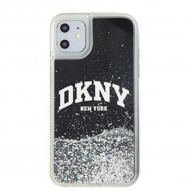 DKNY Dkhcn61Lbnaek iPhone 11XR 6.1 Liquid Big phone case - Clear (Black) други,аксесоари,dkny,dkhcn61lbnaek,iphone,11xr,6.1,liquid,big,phone,case,clear,(black)