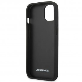 Sourcing Amg Amhcp14Mdolbk iPhone 14 Plus15 Plus 6.7 Leather Hot Stamped phone case - Clear (Black) други,аксесоари,sourcing,amg,amhcp14mdolbk,iphone,14,plus15,plus,6.7,leather,hot,stamped,phone,case,clear,(black)