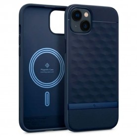 Spigen Ology Parallax Mag iPhone 14 Plus15 Plus 6.7 Midnight Acs04928 phone case - Clear (Blue / Navy) други,аксесоари,spigen,ology,parallax,mag,iphone,14,plus15,plus,6.7,midnight,acs04928,phone,case,clear,(blue,navy)