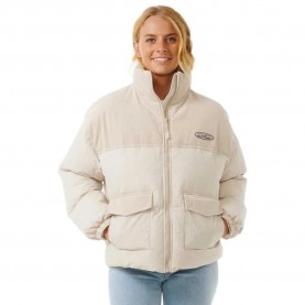 яке,дамски,якета,и,палта,rip,curl,high,tide,mixed,cord,puff,puffer,jacket,beige