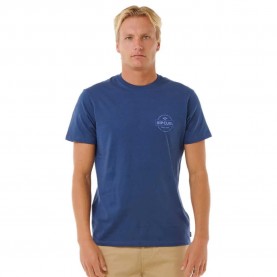 тениска,мъжки,тениски,rip,curl,staple,short,sleeve,t,shirt,washed,navy,(blue)