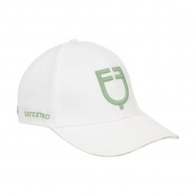 бейзболна,шапка,всички,шапки,equestro,baseball,cap,white,light,green,(white)