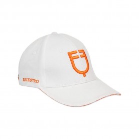 бейзболна,шапка,всички,шапки,equestro,baseball,cap,white,orange,(white)