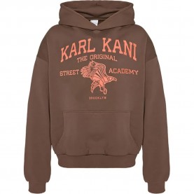 суичър,мъжки,пуловери,karl,kani,street,hoodie,brown
