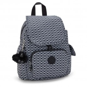 раница,раници,kipling,city,pack,mini,9l,backpack,signature,print,(black)
