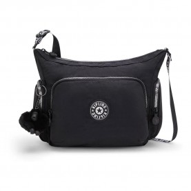 чанта,всички,чанти,kipling,gabb,s,7l,bag,glorious,silver,(black)