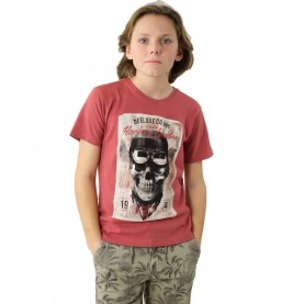 тениска,детски,тениски,deeluxe,clem,short,sleeve,t,shirt,marsala,(red)