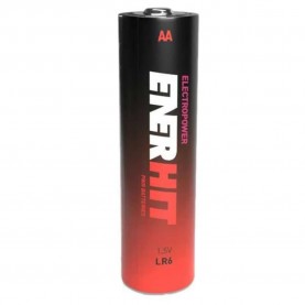 батерии,enerhit,lr06,aa,1.5v,alkaline,battery,10,units,clear,(black,red)