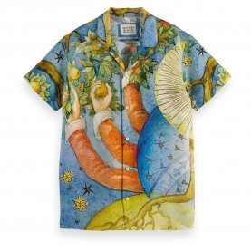 риза,с,къс,ръкав,мъжки,ризи,scotch,&,soda,178432,short,sleeve,shirt,multicolor