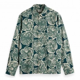риза,с,дълъг,ръкав,мъжки,ризи,scotch,&,soda,178724,long,sleeve,shirt,green,(black,flower,aop)