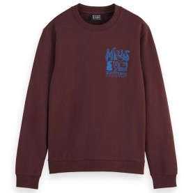 блуза,мъжки,пуловери,scotch,&,soda,178751,sweatshirt,brown