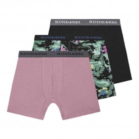 боксерки,мъжко,бельо,scotch,&,soda,ssfa24m152028,boxers,3,units,black,green,(multicolor)