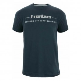 Тениска Hebo Casual Wear short sleeve T-shirt - Blue (Blue) тениска,мъжки,тениски,дамски,тениски,hebo,casual,wear,short,sleeve,t,shirt,blue,(blue)