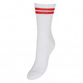 чорапи,дамски,чорапи,vero,moda,mel,stripe,sporty,socks,snow,white,fiery,red,(white)