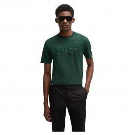 Тениска BOSS C-Thompson 60 10236129 short sleeve T-shirt - Green (Open Green) тениска,мъжки,тениски,дамски,тениски,boss,c,thompson,60,10236129,short,sleeve,t,shirt,green,(open,green)
