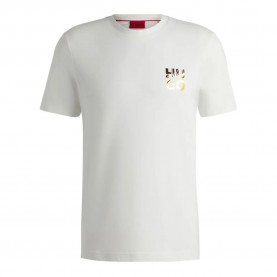 тениска,мъжки,тениски,hugo,diridumti,10266060,short,sleeve,t,shirt,white