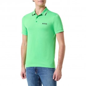 мъжки,блузи,с,яка,boss,paul,pro,10258089,short,sleeve,polo,open,green,(green)