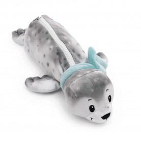 Nici Pouch Seal Bente 25x8x9 cm pencil case - Grey (Multicolor) канцеларски,принадлежности,nici,pouch,seal,bente,25x8x9,cm,pencil,case,grey,(multicolor)