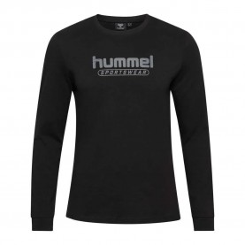 тениска,мъжки,тениски,дамски,тениски,hummel,booster,long,sleeve,t,shirt,black,(black)
