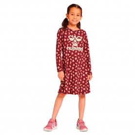 пижама,детски,пижами,hummel,carolina,long,sleeve,pyjama,windsor,wine,(red)