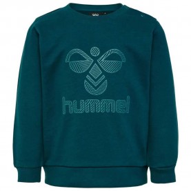 блуза,детски,блузи,hummel,fastwo,lime,sweatshirt,deep,teal,(green,blue)