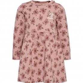 рокля,детски,поли,и,рокли,hummel,fjora,long,sleeve,dress,pink,(3228)