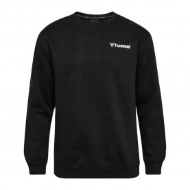 блуза,мъжки,пуловери,hummel,mover,cotton,sweatshirt,black
