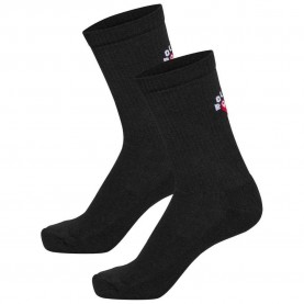 чорапи,мъжки,чорапи,hummel,roligan,short,socks,2,pairs,black,(black)