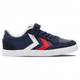 маратонки,детски,маратонки,hummel,slimmer,stadil,leather,low,trainers,blue