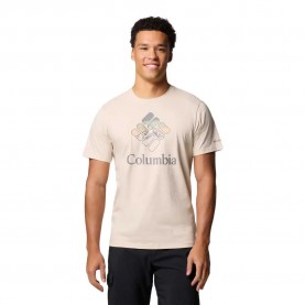 тениска,мъжки,тениски,columbia,rapid,ridge™,graphic,short,sleeve,t,shirt,dark,stone,heavenly,(beige)